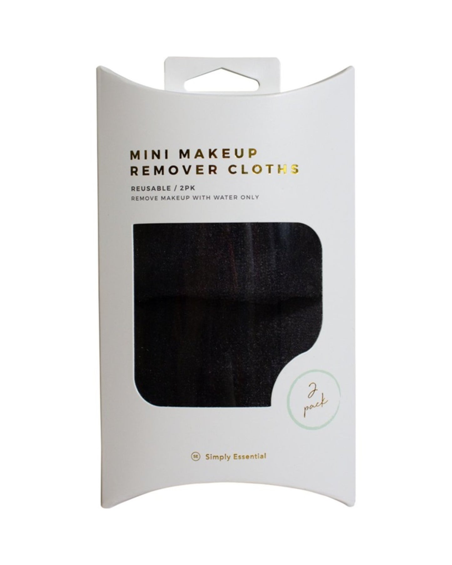 Simply Essential Mini Makeup Remover Cloth 2pk