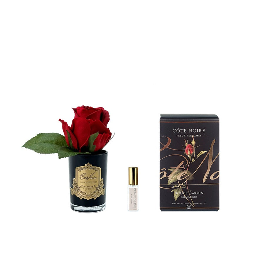 Cote Noire, Real Touch Flower, flower, decor, diffuser, Rose, Carmine Red