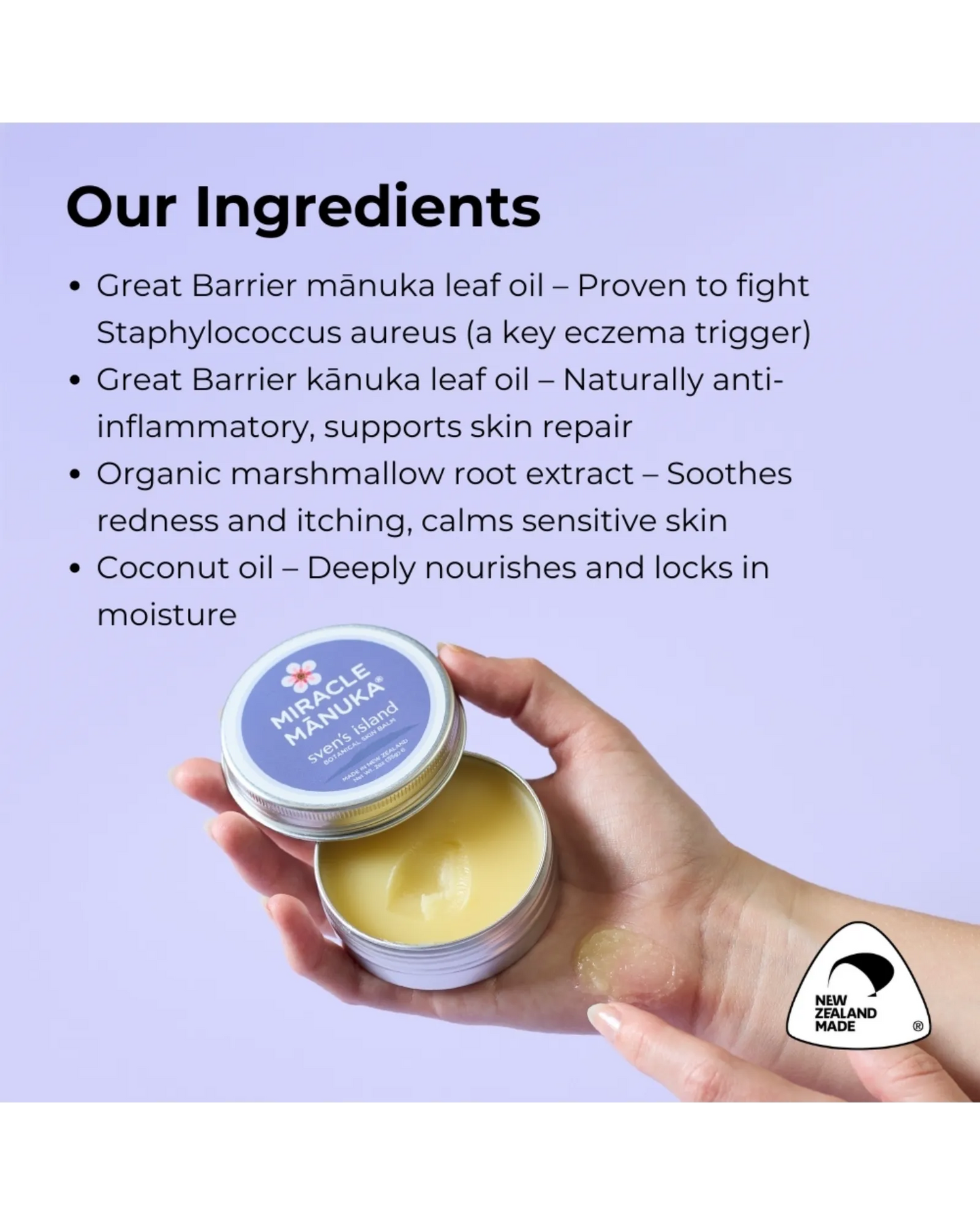 Sven's Island Miracle Manuka  Ointment 55g