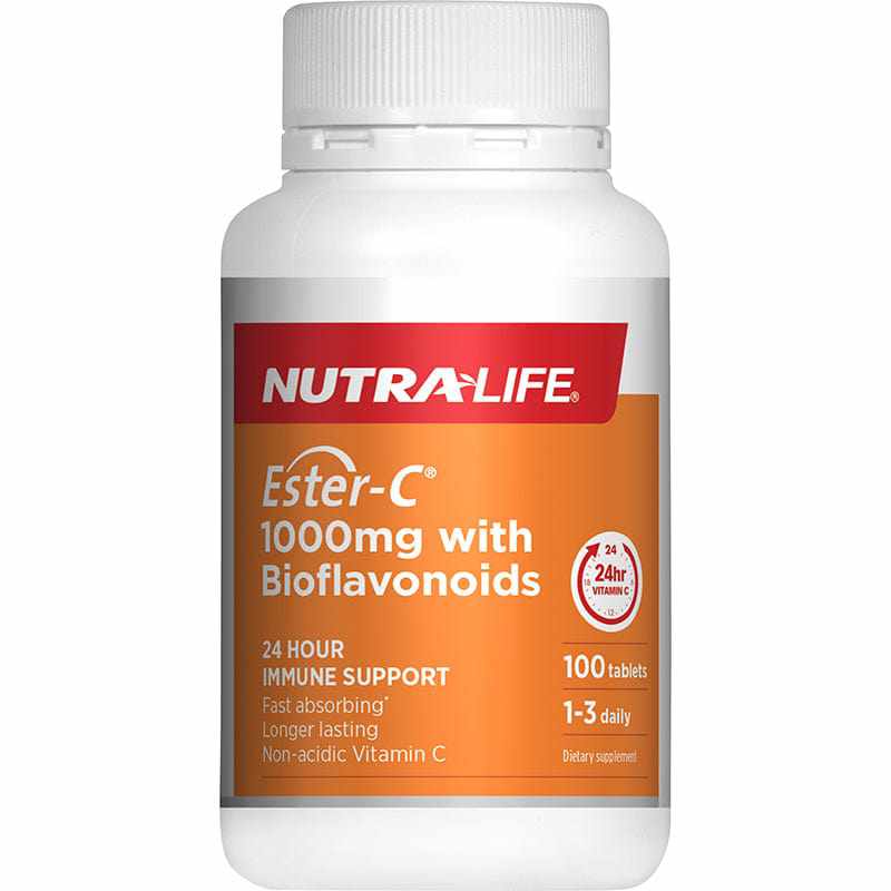 Nutra-Life Ester-C 1000mg with Bioflavonoids 100 Tablets