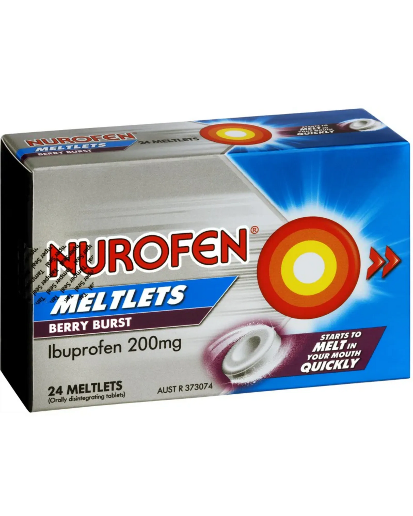 Nurofen Meltlets Berry Burst 200mg 24s