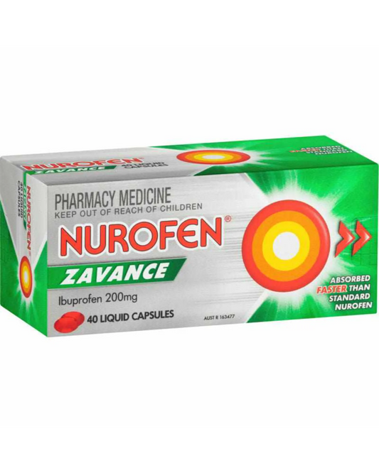 Nurofen Zavance Liquid Capsules 40s