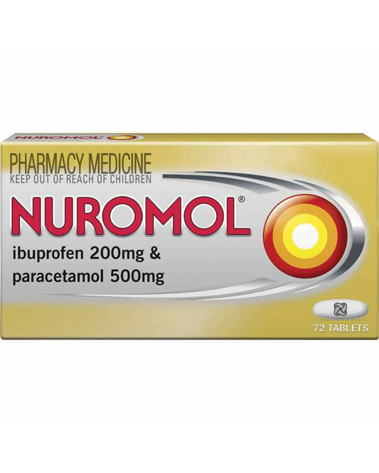 Nuromol Tablets 72s