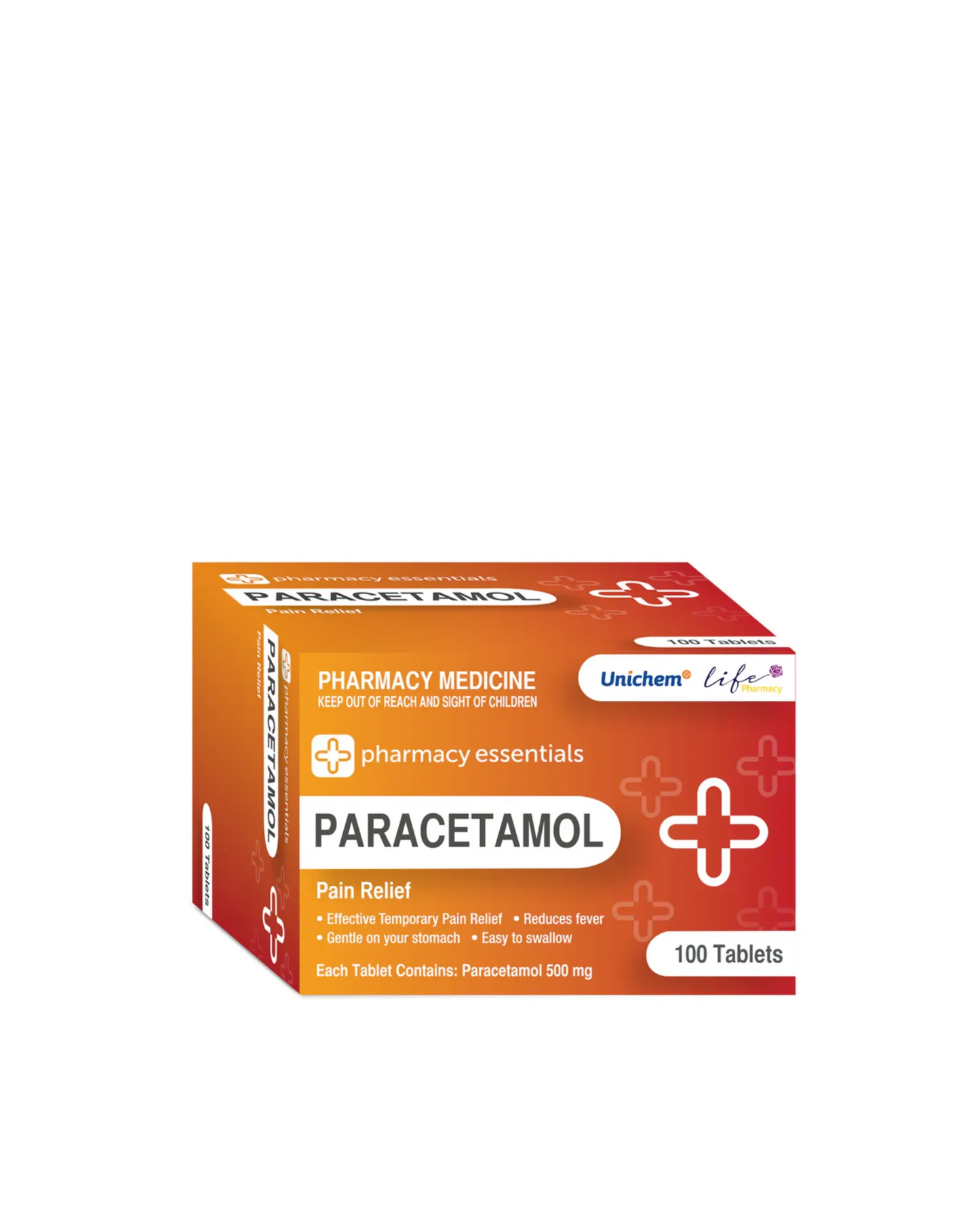 Pharmacy Essentials Paracetamol 500mg Tablets 100pk