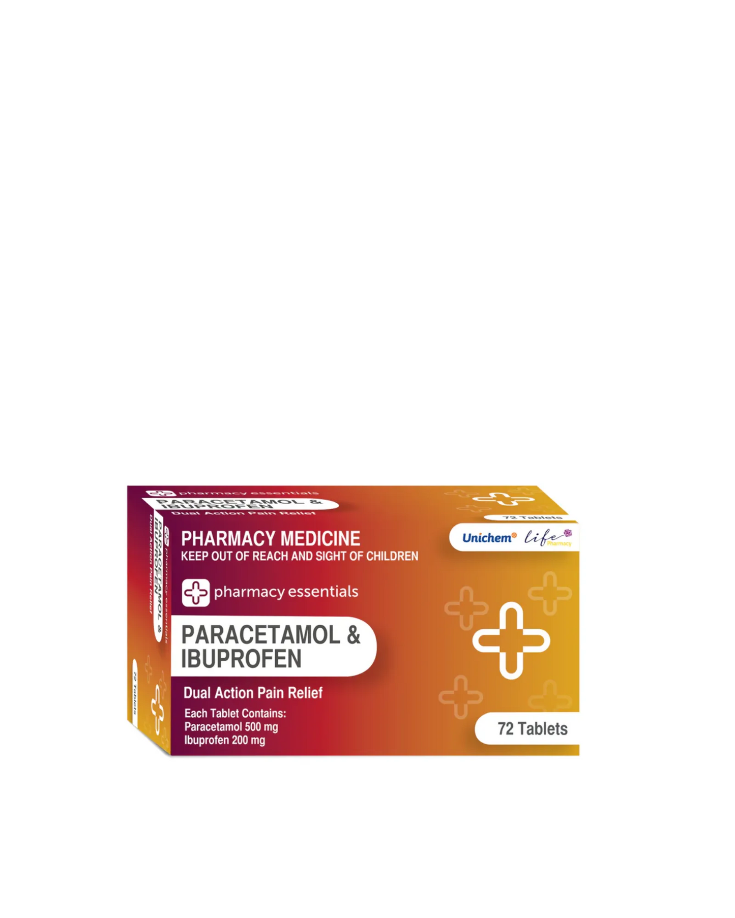 Pharmacy Essentials Paracetamol + Ibuprofen Tablets 72s