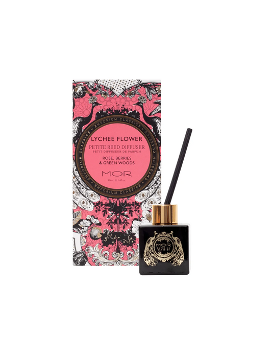 MOR, Diffuser, Lychee Flower, Ripe Berries, Cedarwood, Jasmine, Rose