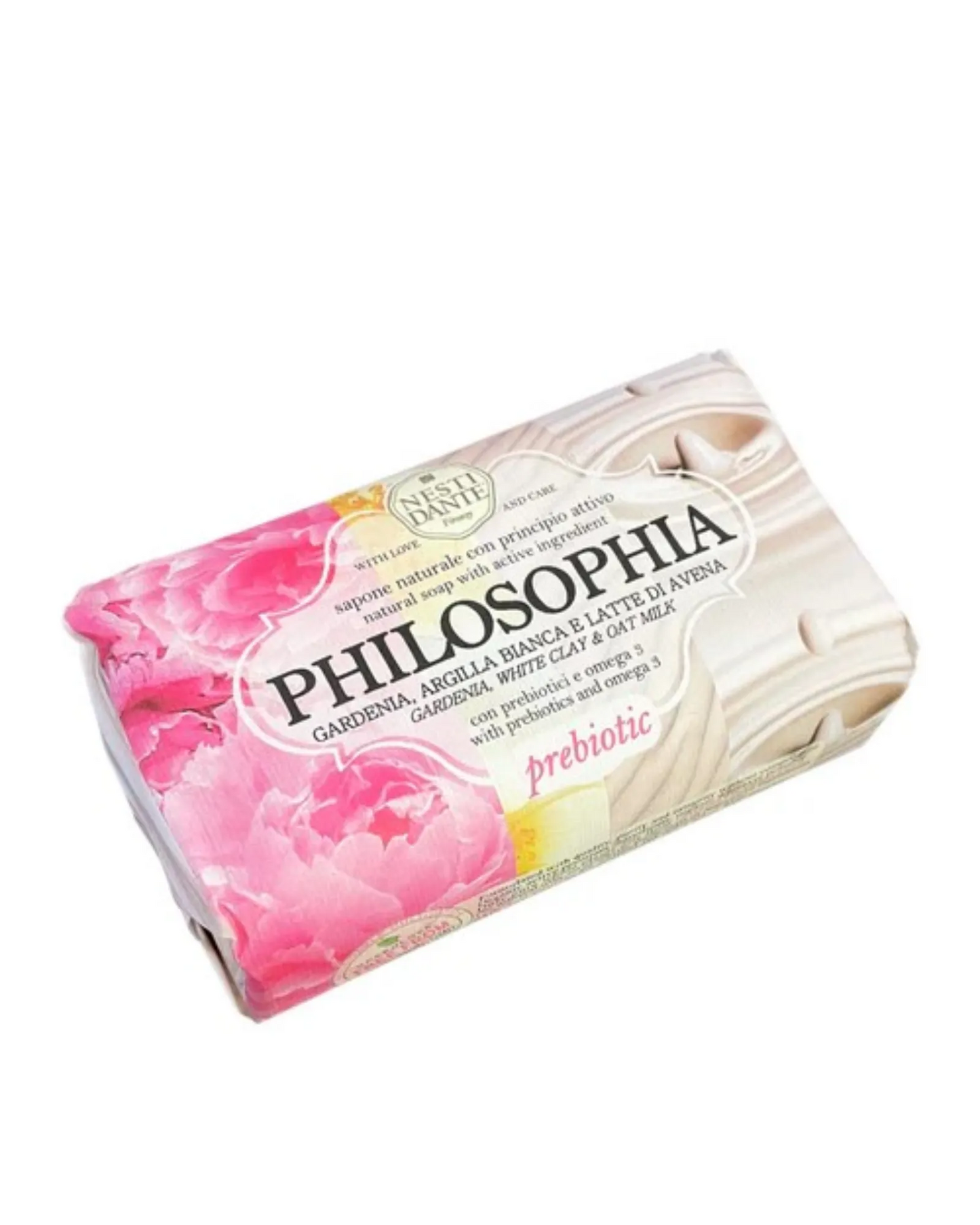 Nesti Dante, Bar Soap, Gardenia, White Clay, Oat Milk, Prebiotics, Gift