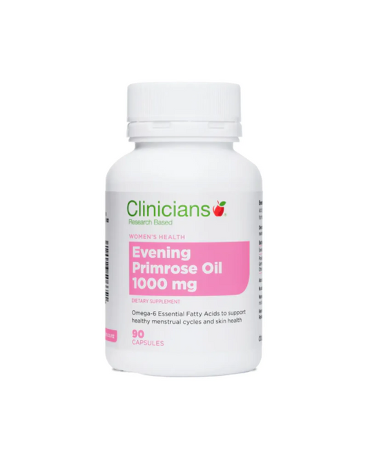 Clinicians Evening Primrose Oil 1000mg Capsules 90s