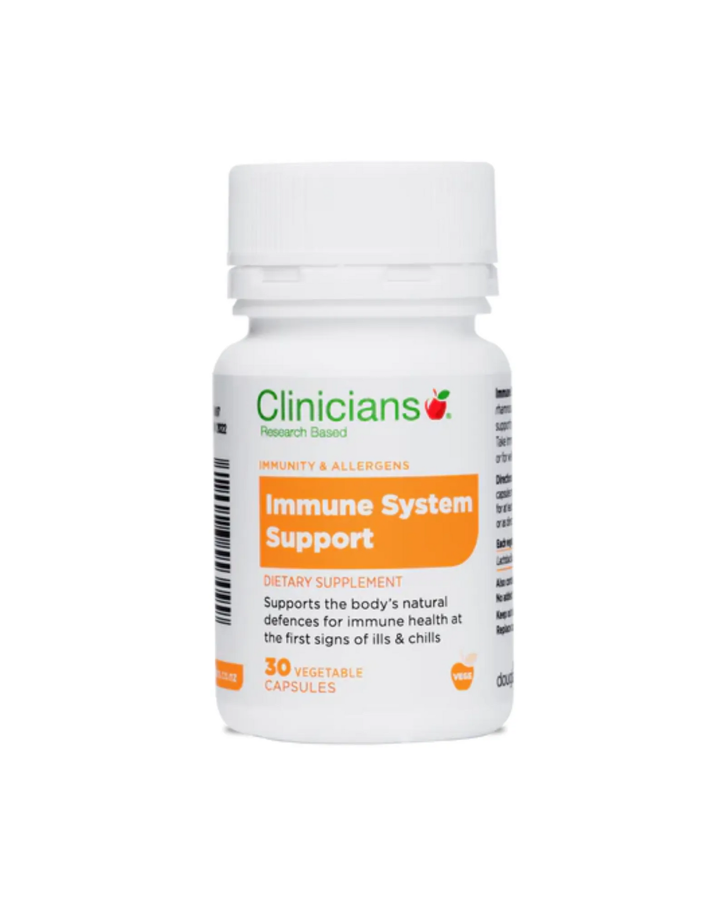 Clinicians Immune System Supp Caps 30s