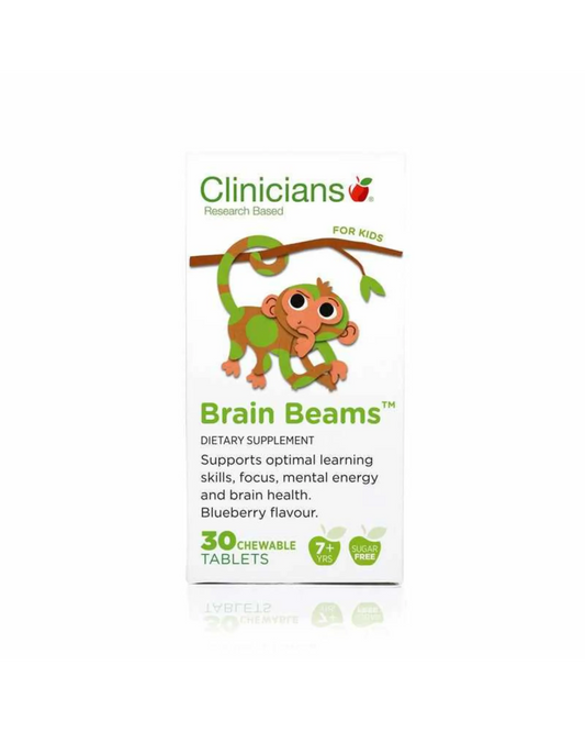 Clinicians Kids Brain Beams Chewable Tablets 30s