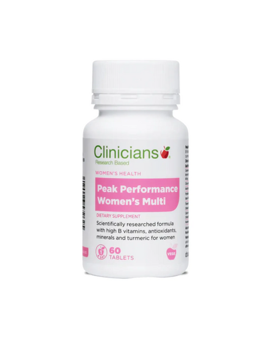 Clinicians Peak Performance Women's Multi Tablets 60s