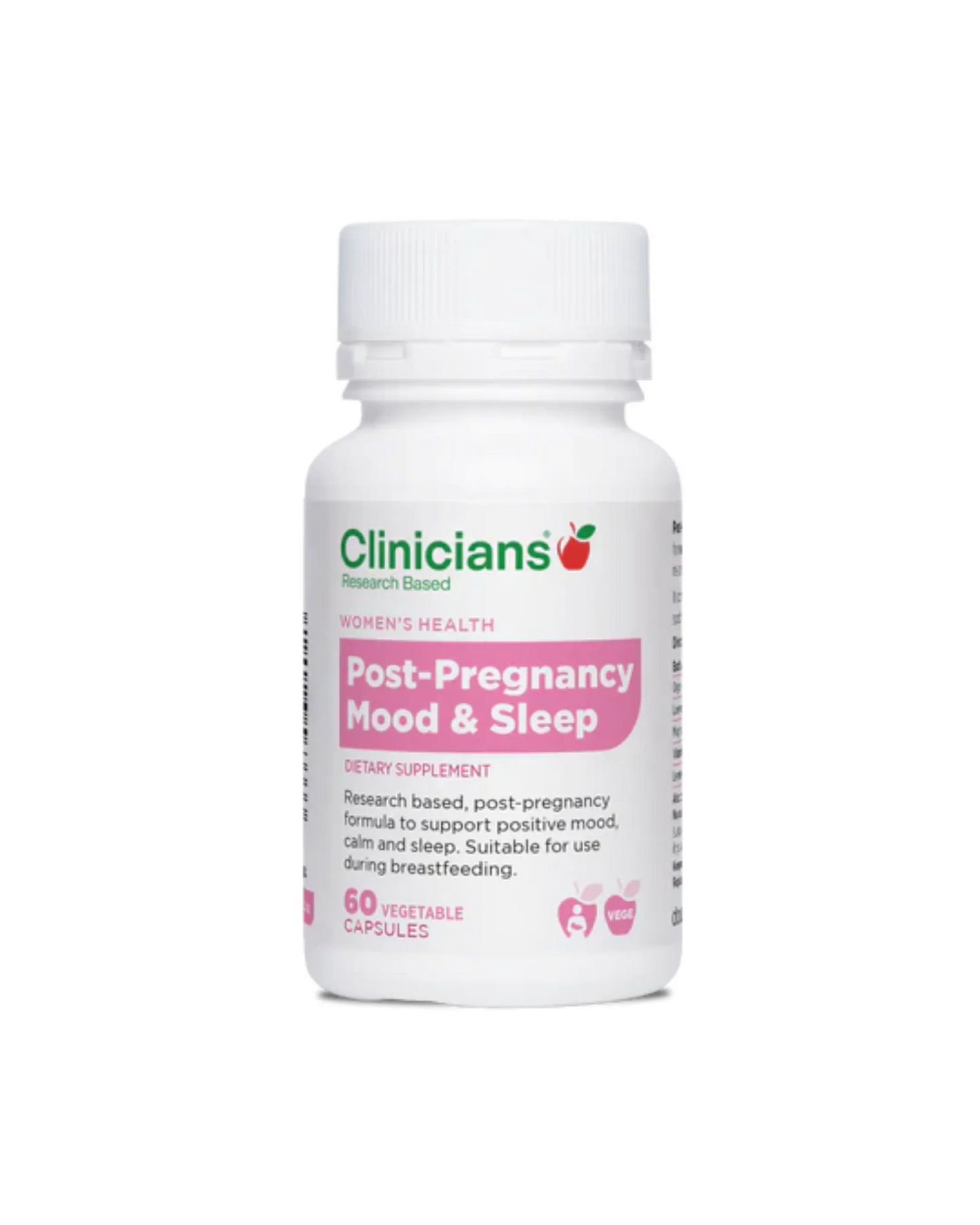 Clinicians Post Pregnancy Mood & Sleep Capsules 60s