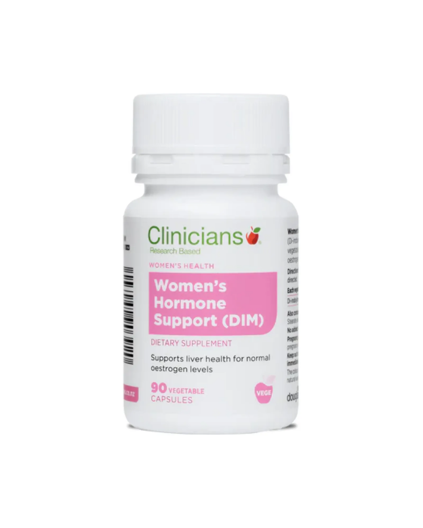 Clinicians Women's Hormone Support (DIM) Vege Capsules 90s