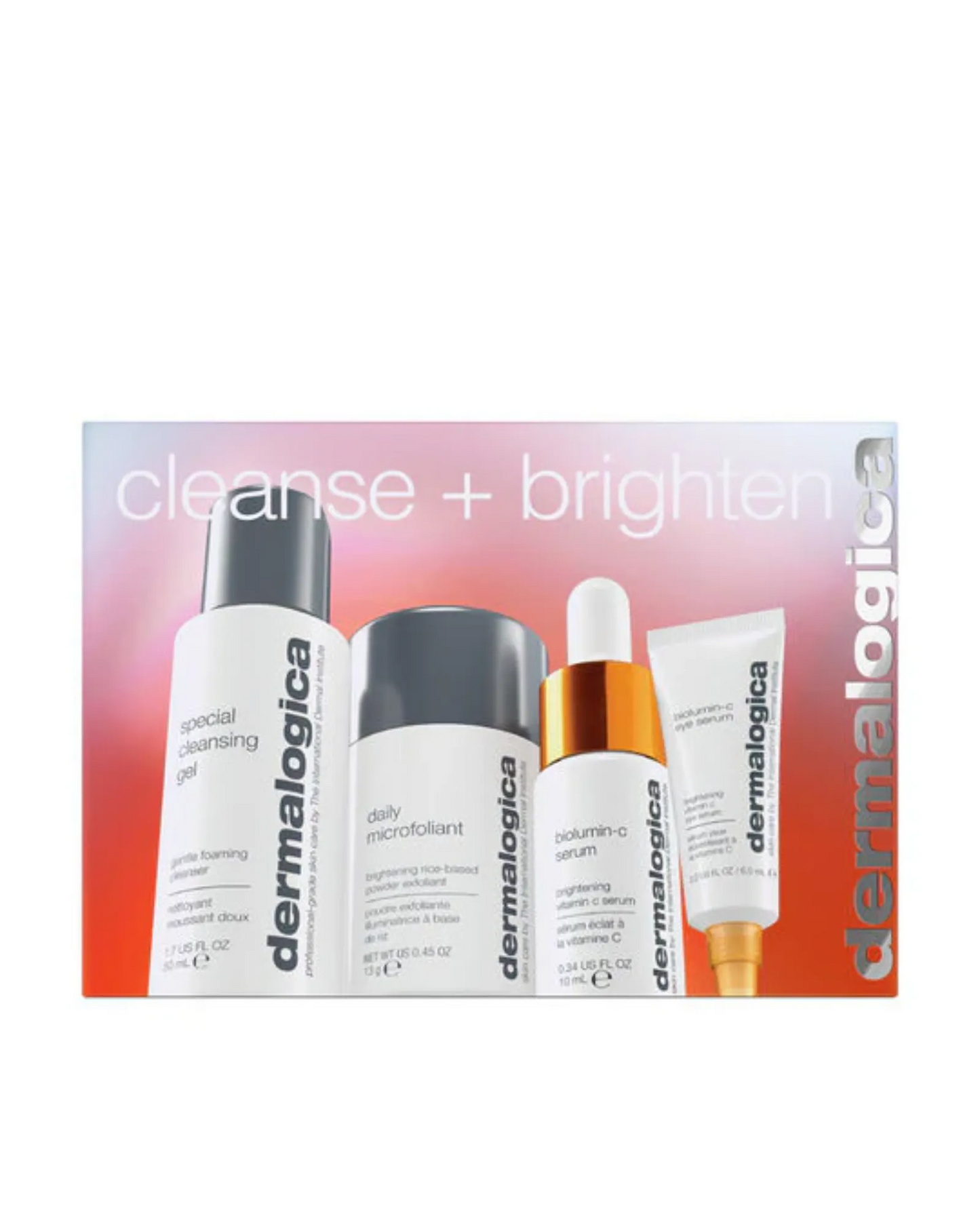 Dermalogica Cleanse + Brighten Kit 4pc
