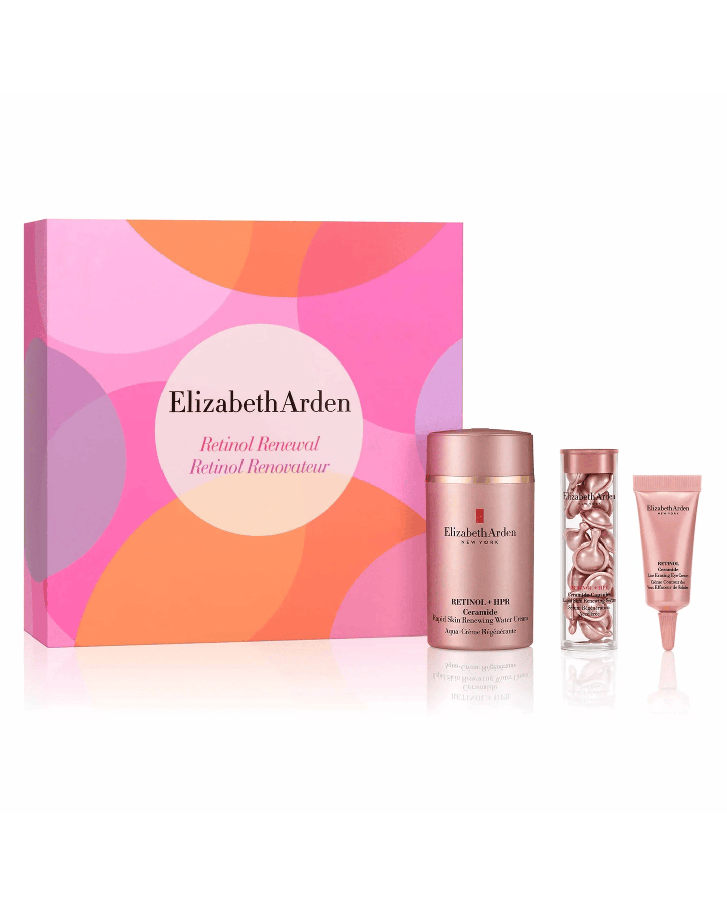 Elizabeth Arden Smooth, Repair, and Firm Retinol Water Cream 3-Piece Gift Set