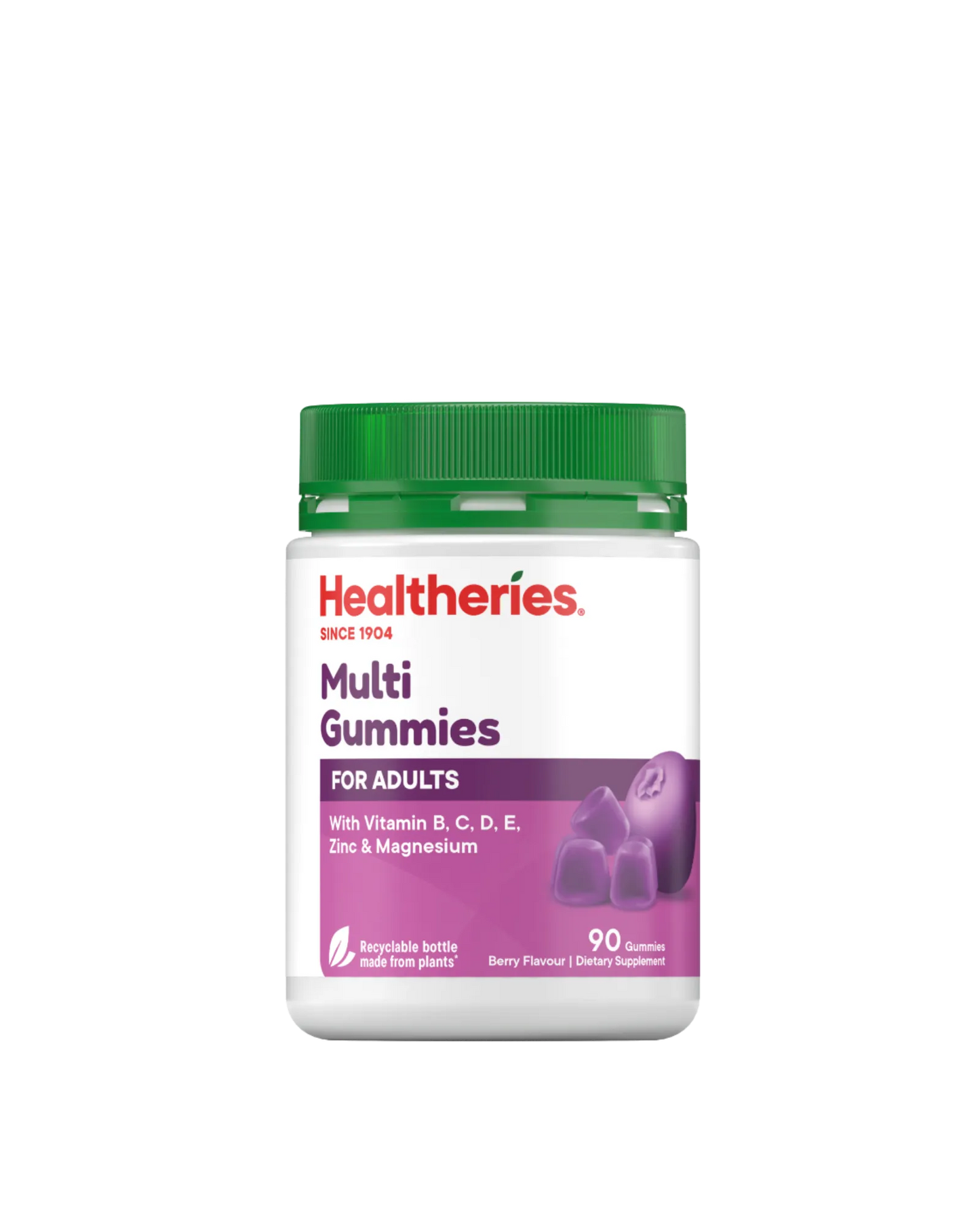 Healtheries Multi Gummies for Adults Berry 90 Gummies