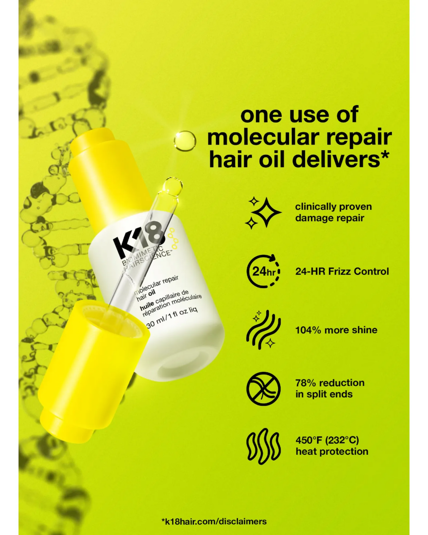 K18 Molecular Repair Oil 30ml