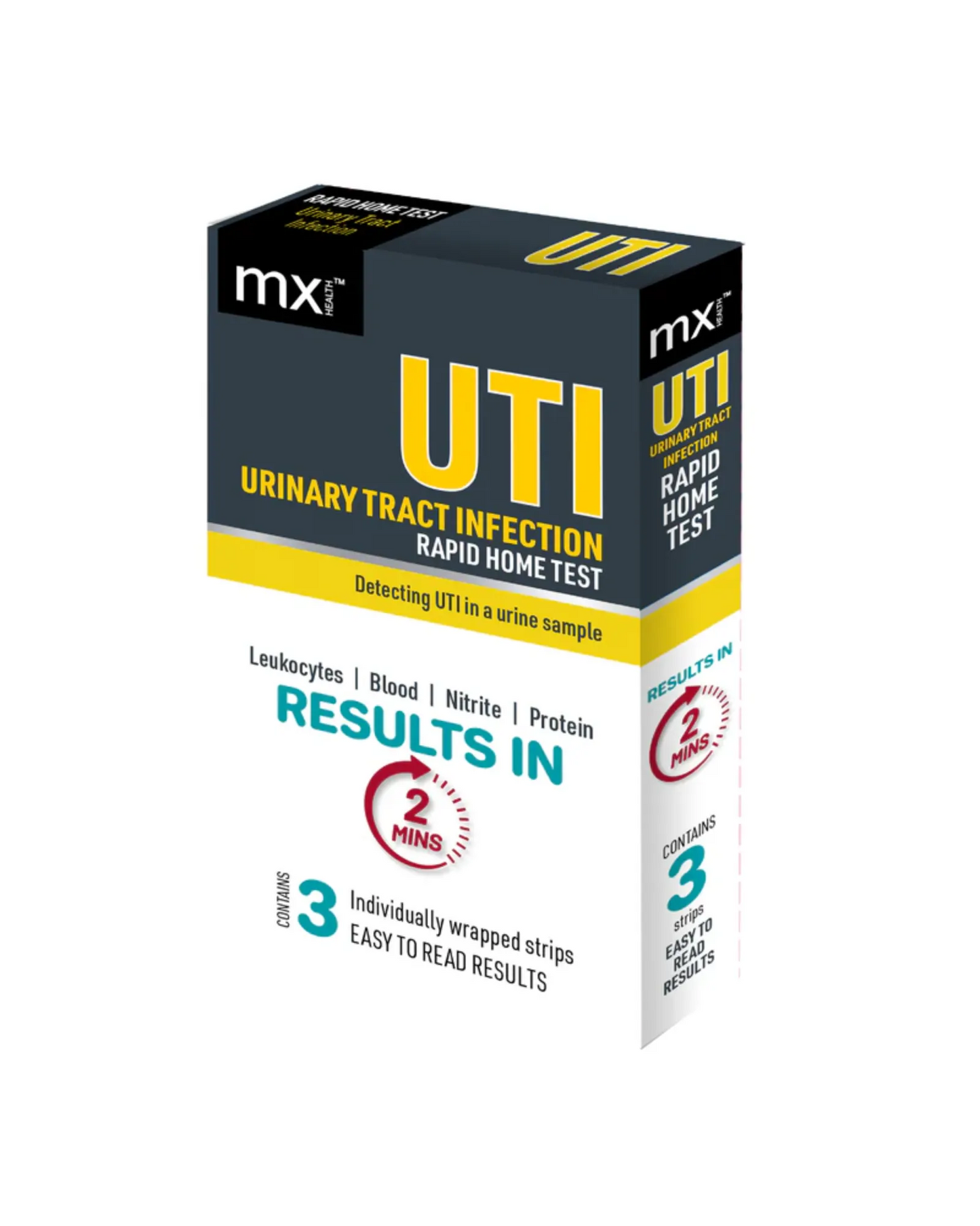 MX Urinary Tract Infection (UTI) Rapid Home Test 3 Pack