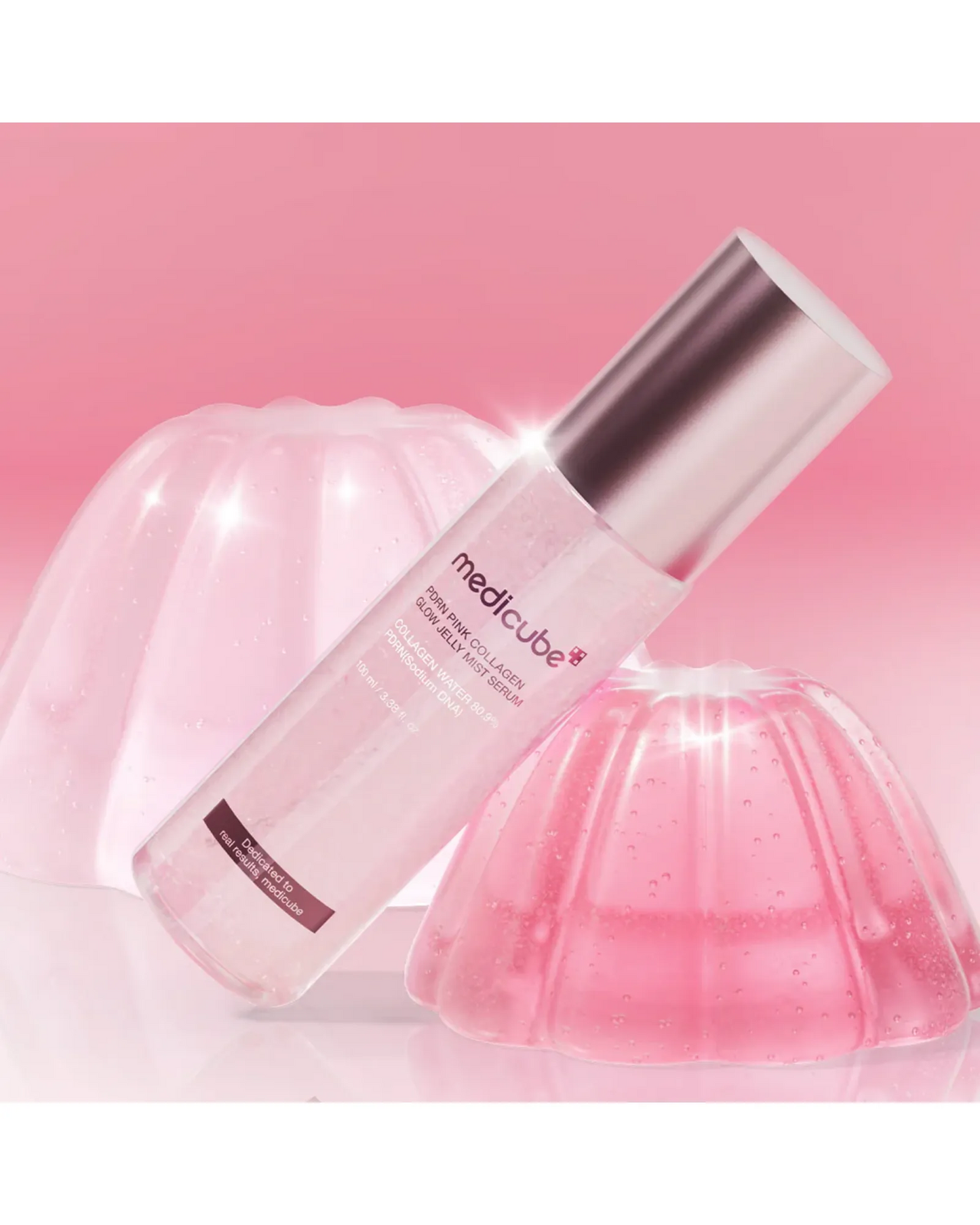Medicube PDRN Pink Collagen Glow Jelly Mist Serum 100ml