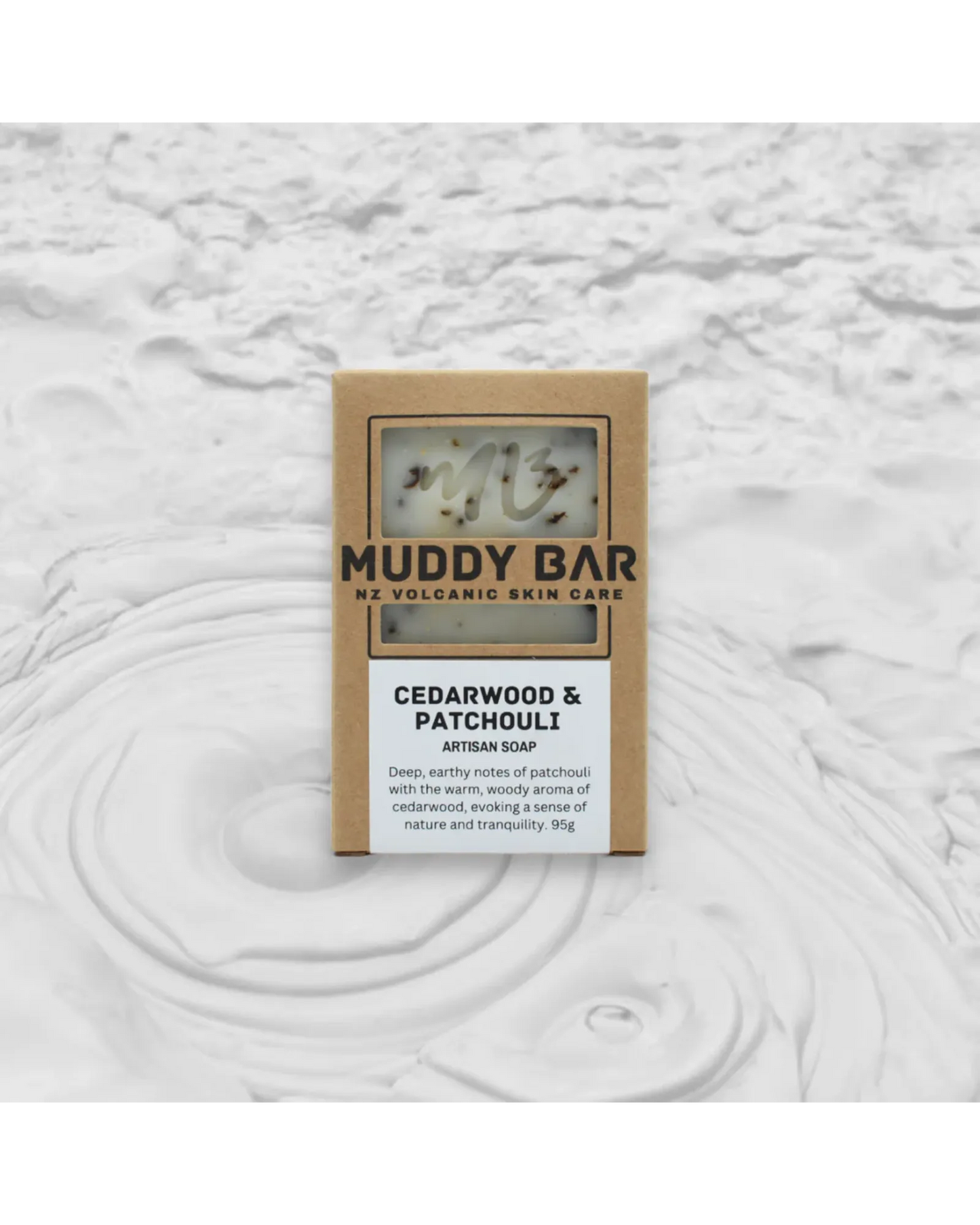 Muddy Bar Cedarwood & Patchouli Artisan Soap