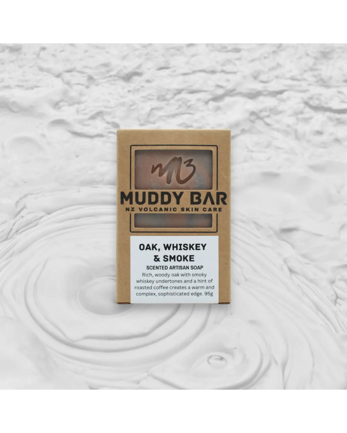 Muddy Bar Oak, Whiskey & Smoke Artisan Soap