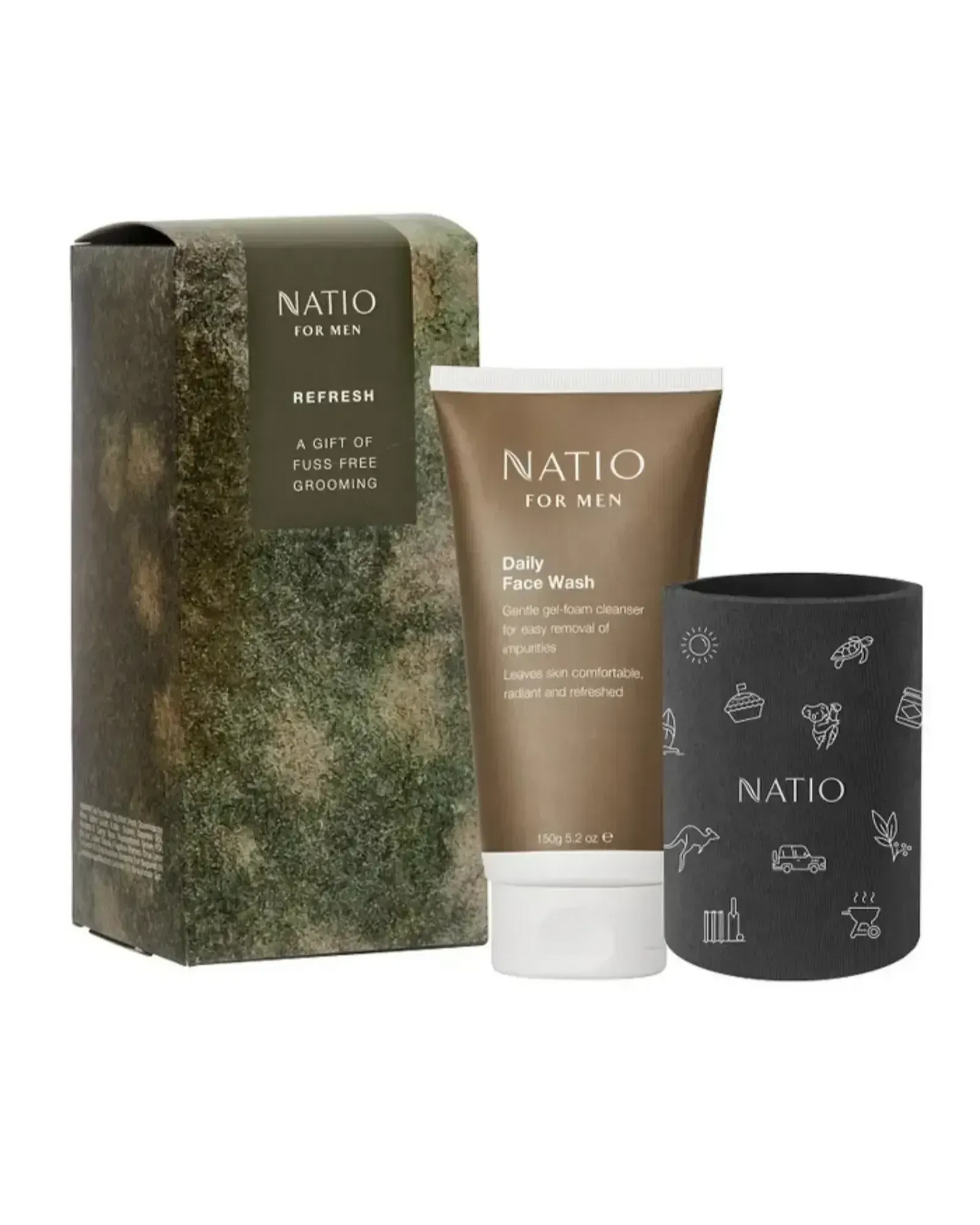 Natio Men Refresh Gift Set