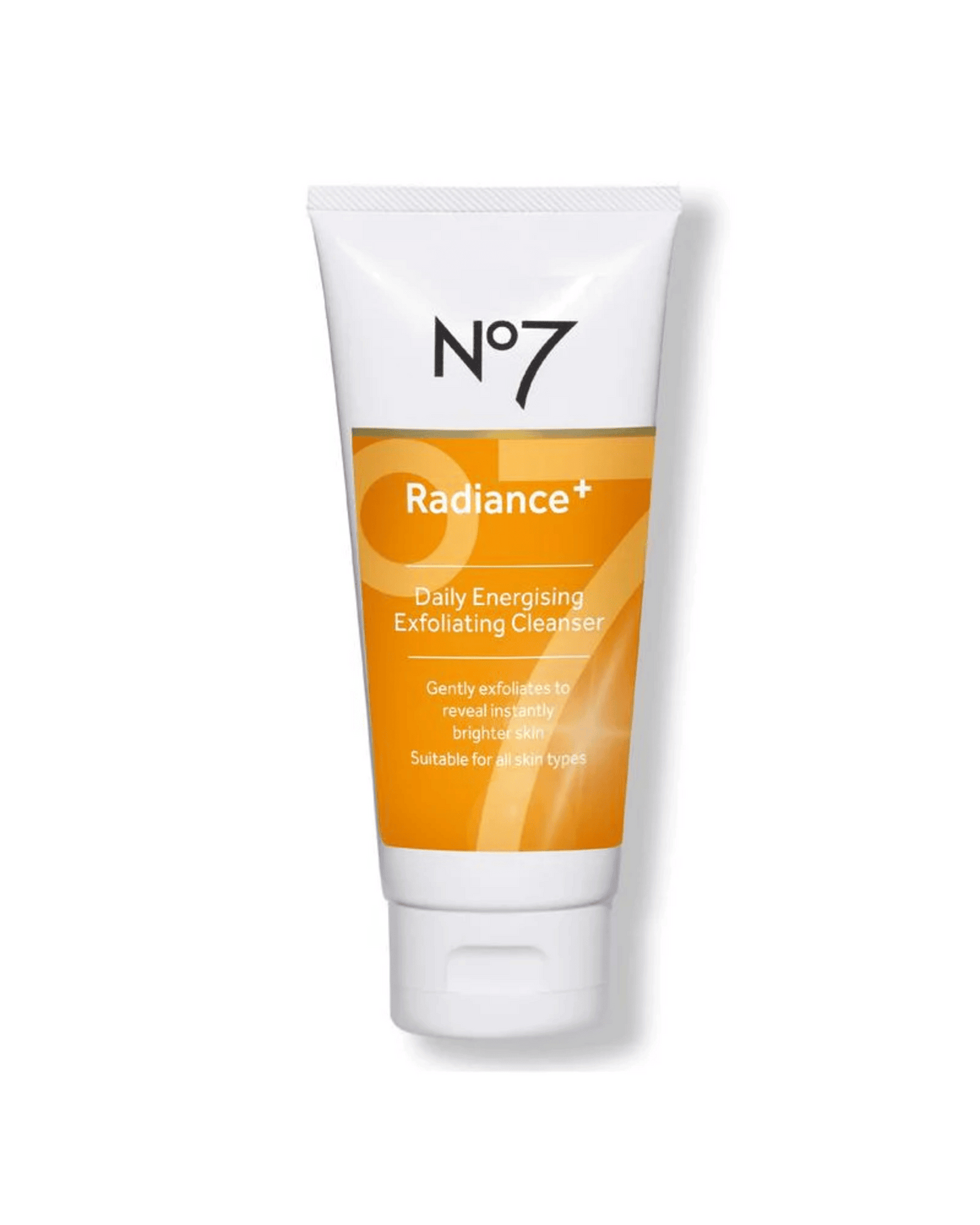 No7 Radiance+ Daily Energising Exfoliating Cleanser 100ml