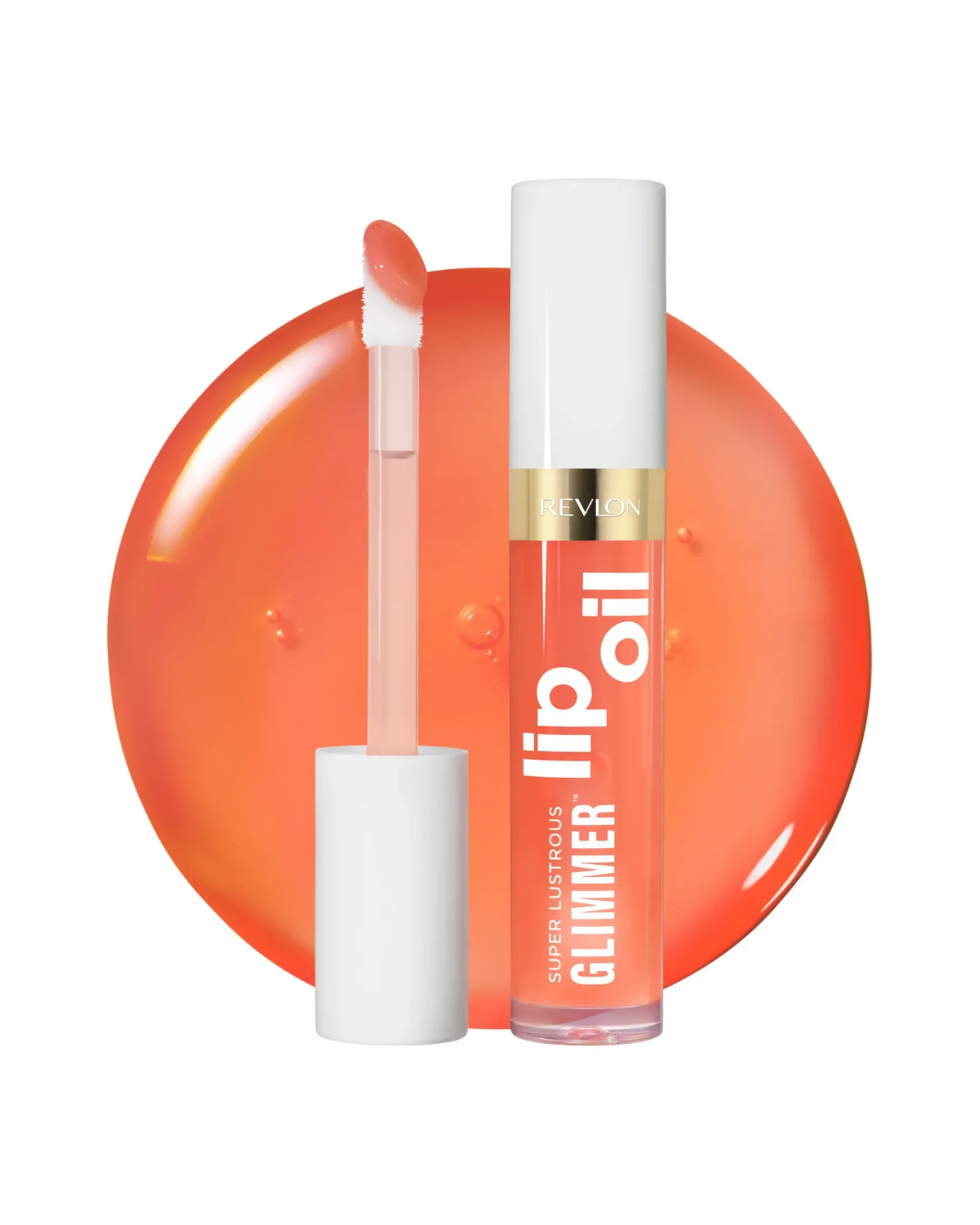 Revlon Super Lustrous Glimmer Lip Oil Miss Coral
