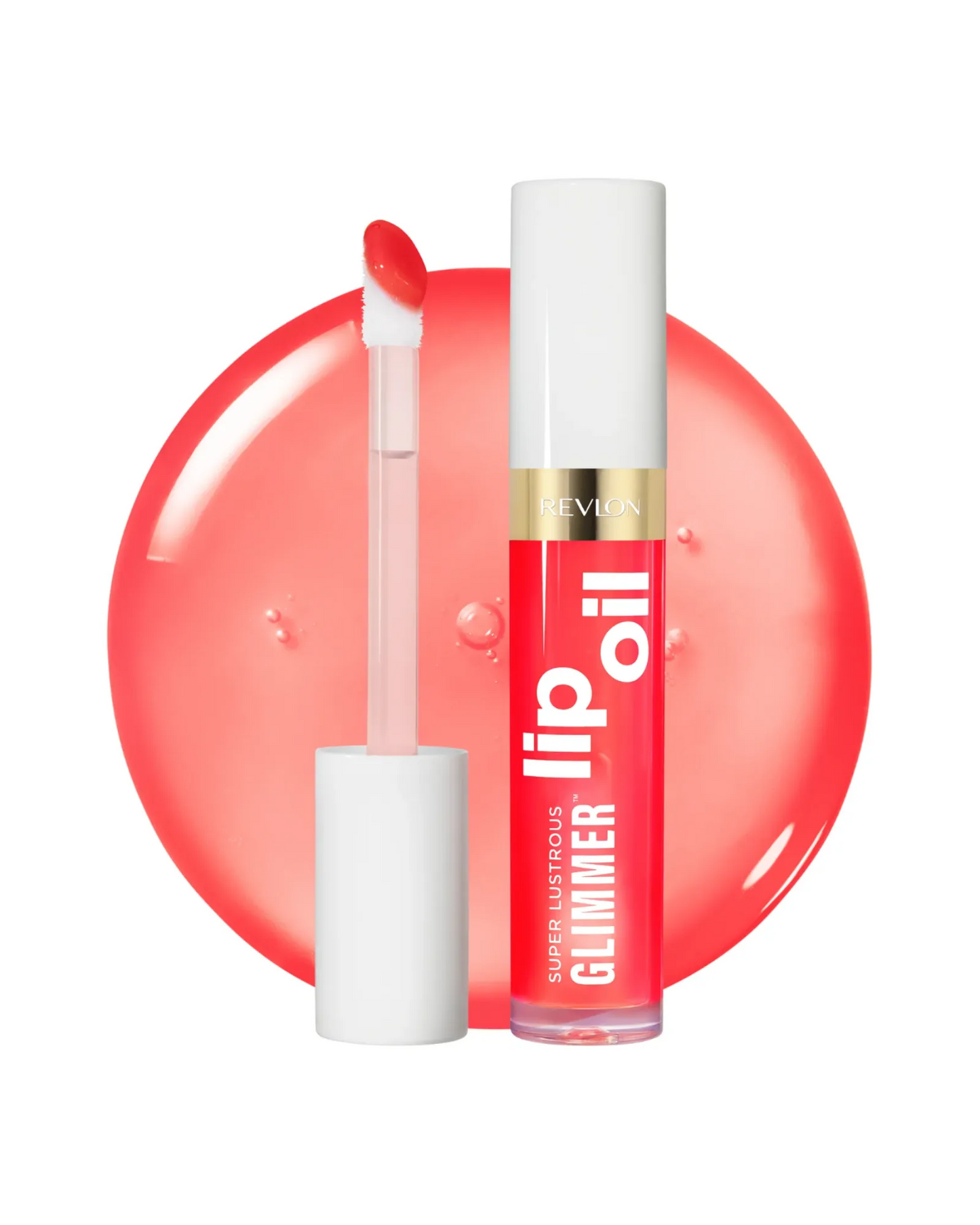 Revlon Super Lustrous Glimmer Lip Oil Glow Mama