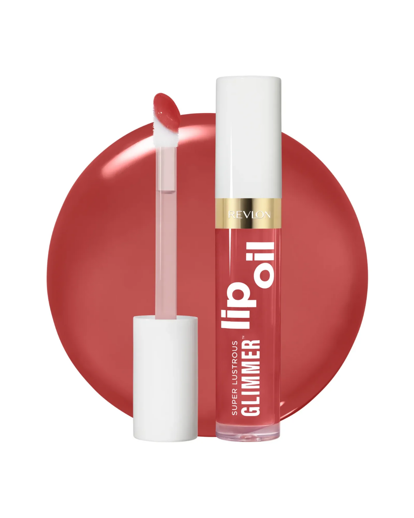 Revlon Super Lustrous Glimmer Lip Oil Just Toasty