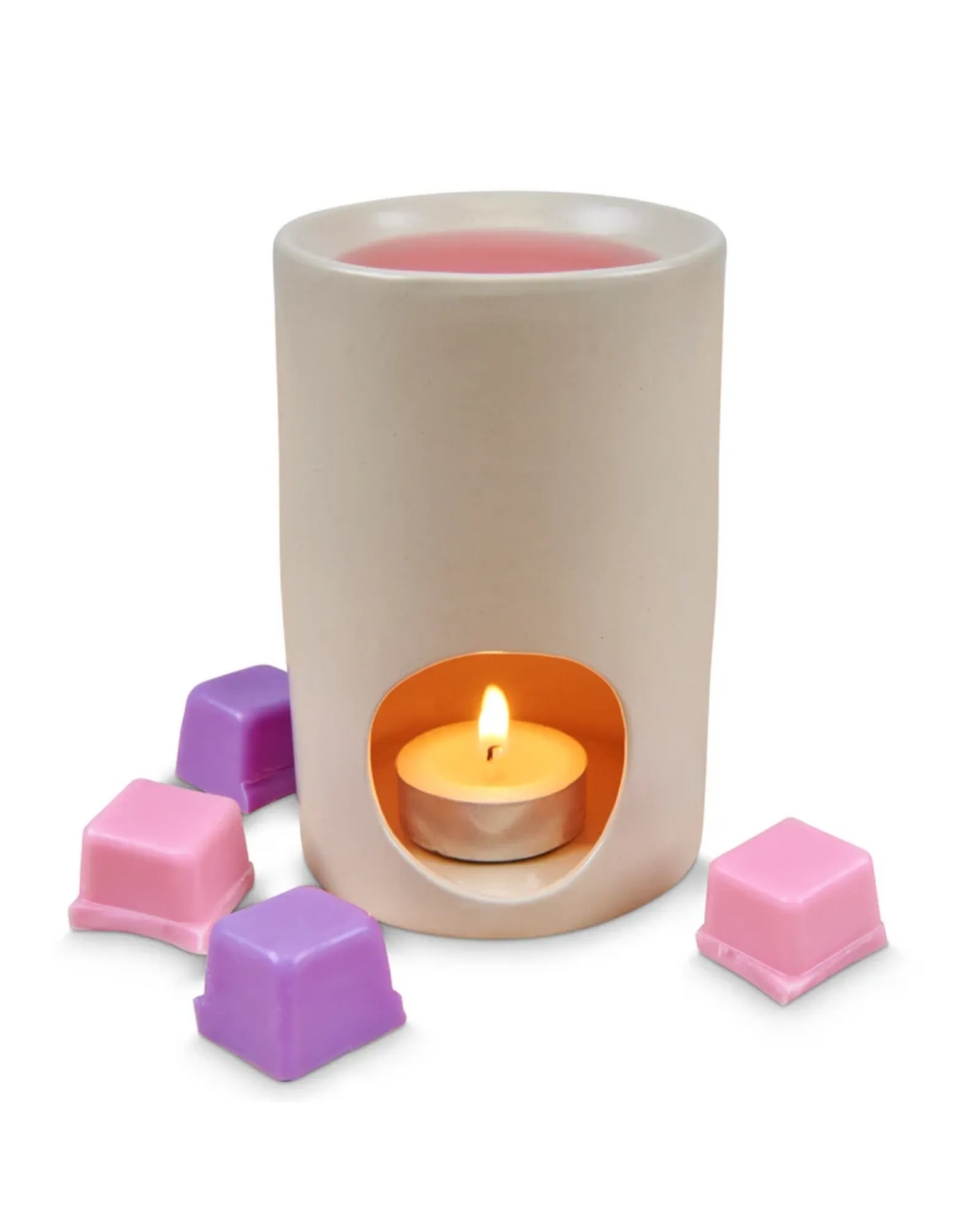 Scents of Nature Ceramic Wax Melt Burner and Wax Melt Set