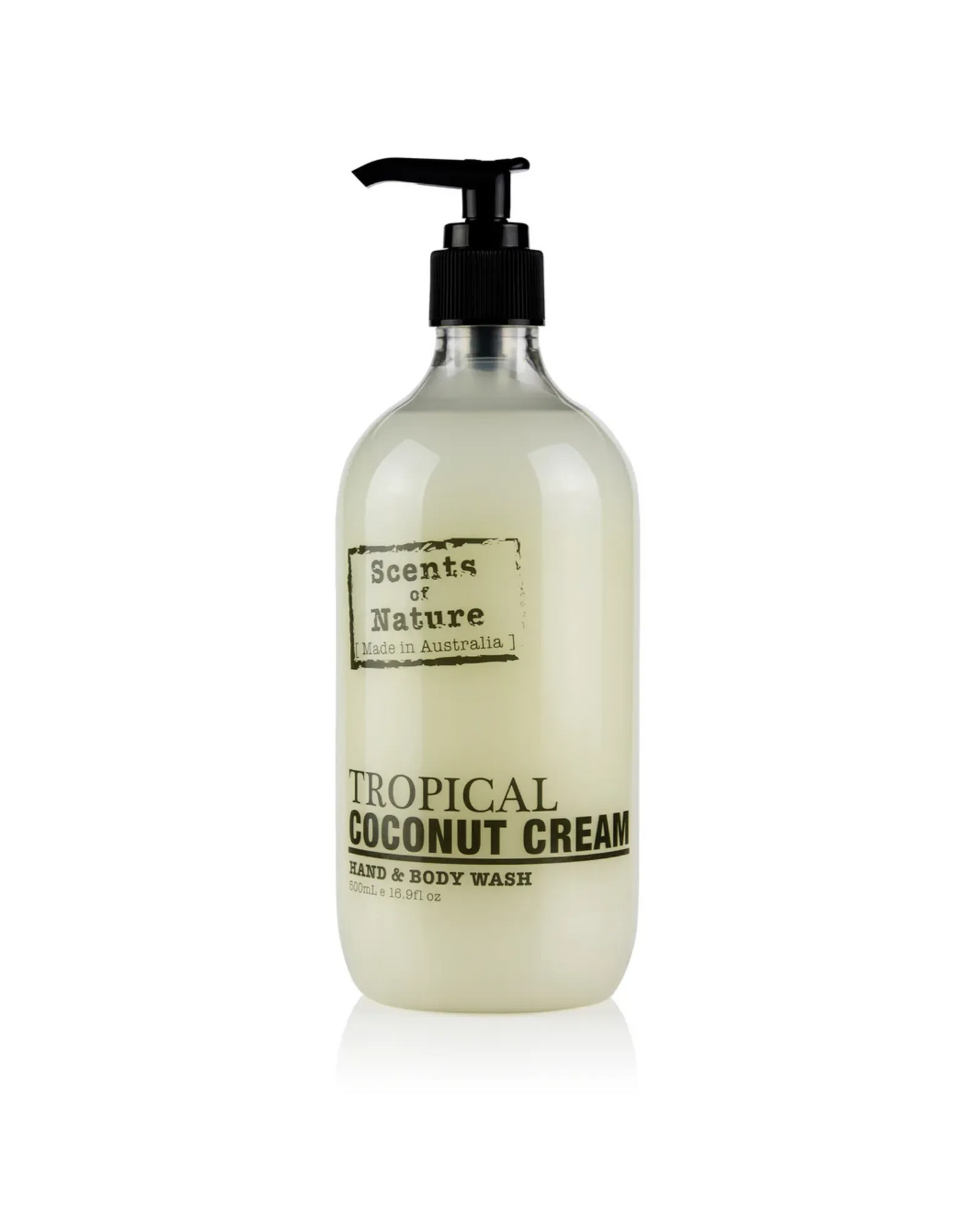 Scents of Nature Tropical Coconut Cream Hand & Body Wash 500ml