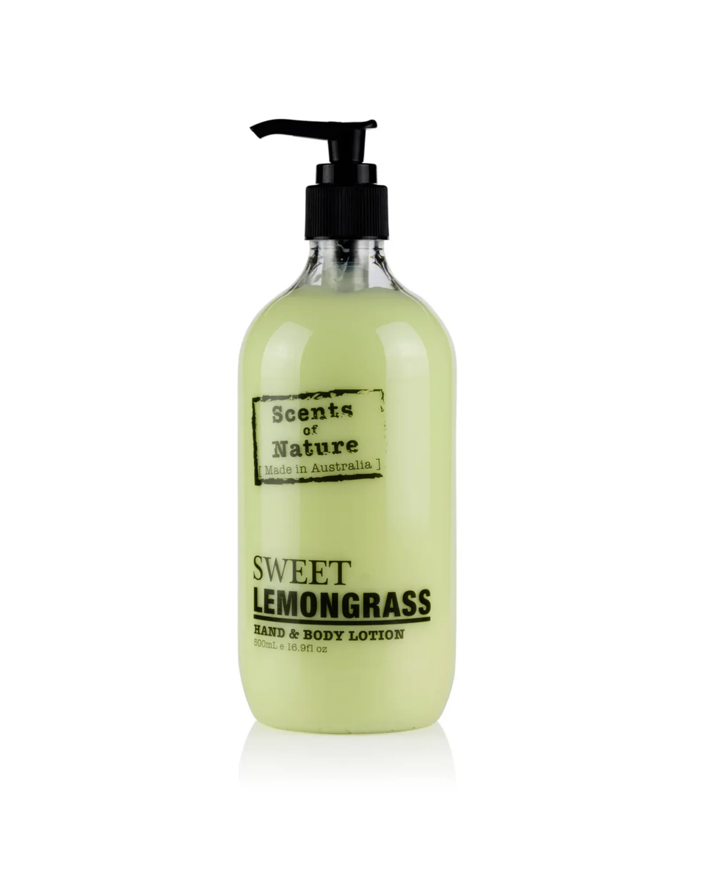 Scents of Nature Sweet Lemongrass Hand & Body Lotion 500ml