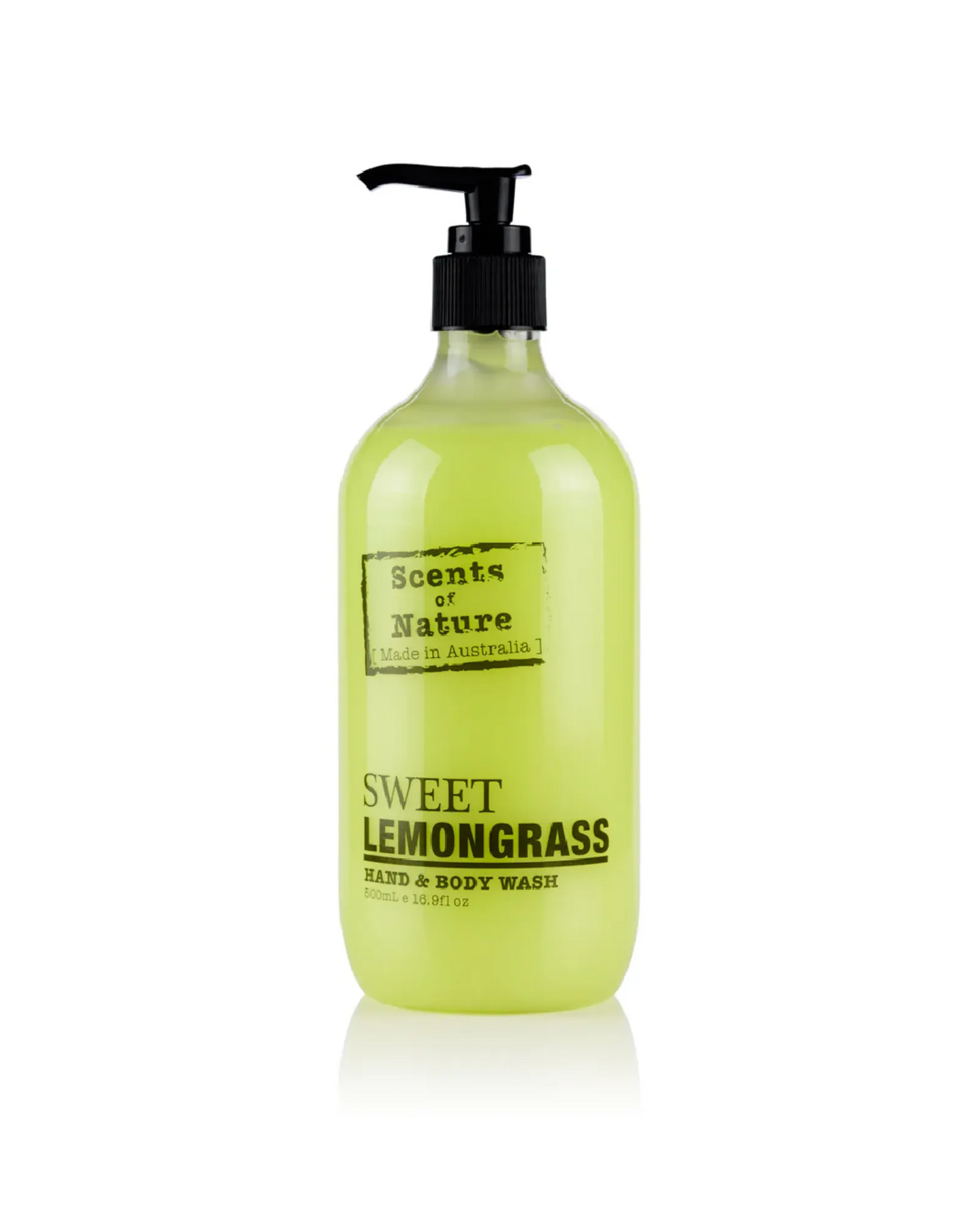 Scents of Nature Sweet Lemongrass Hand & Body Wash 500ml