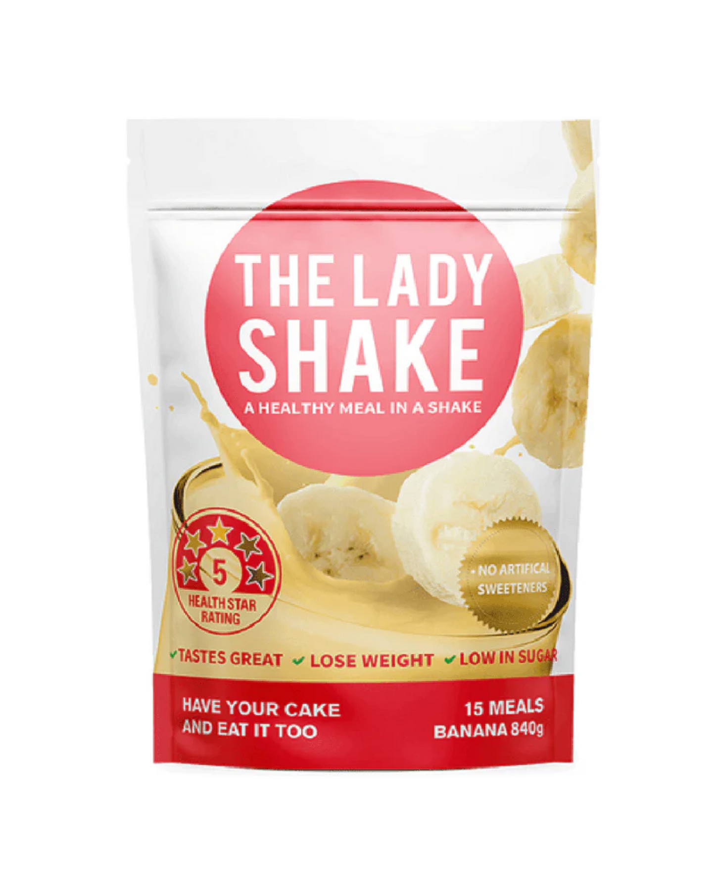 The Lady Shake Banana 840g