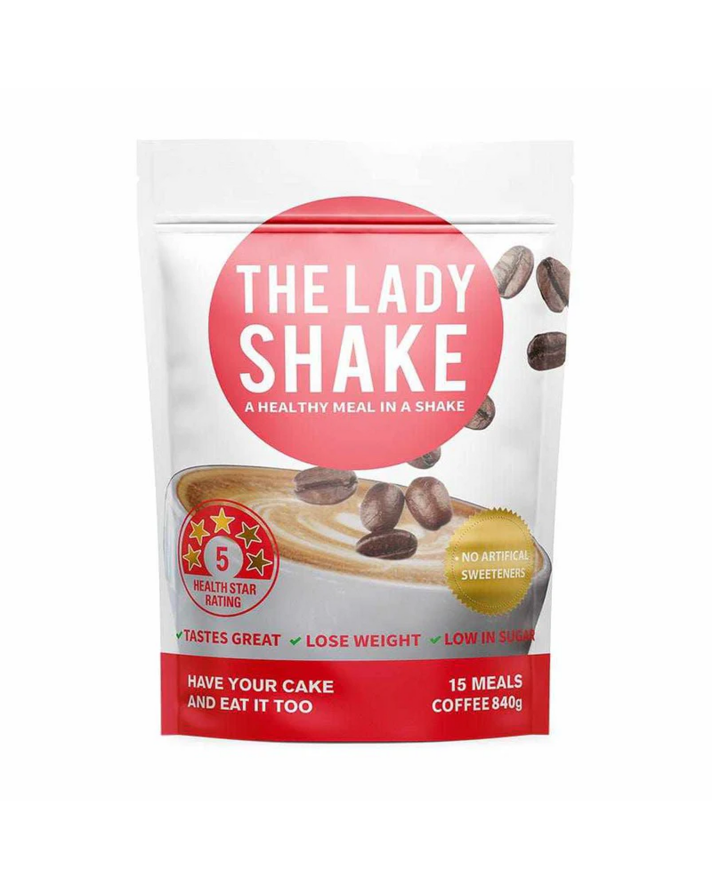 The Lady Shake Coffee 840g