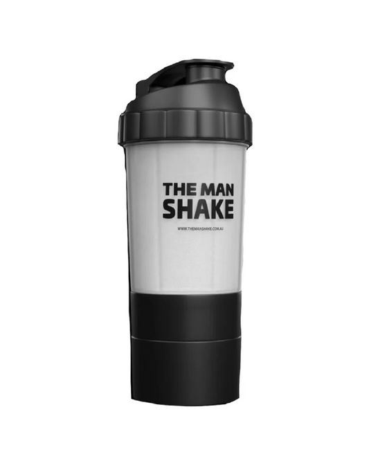 The Man Shake Shaker Black 600ml