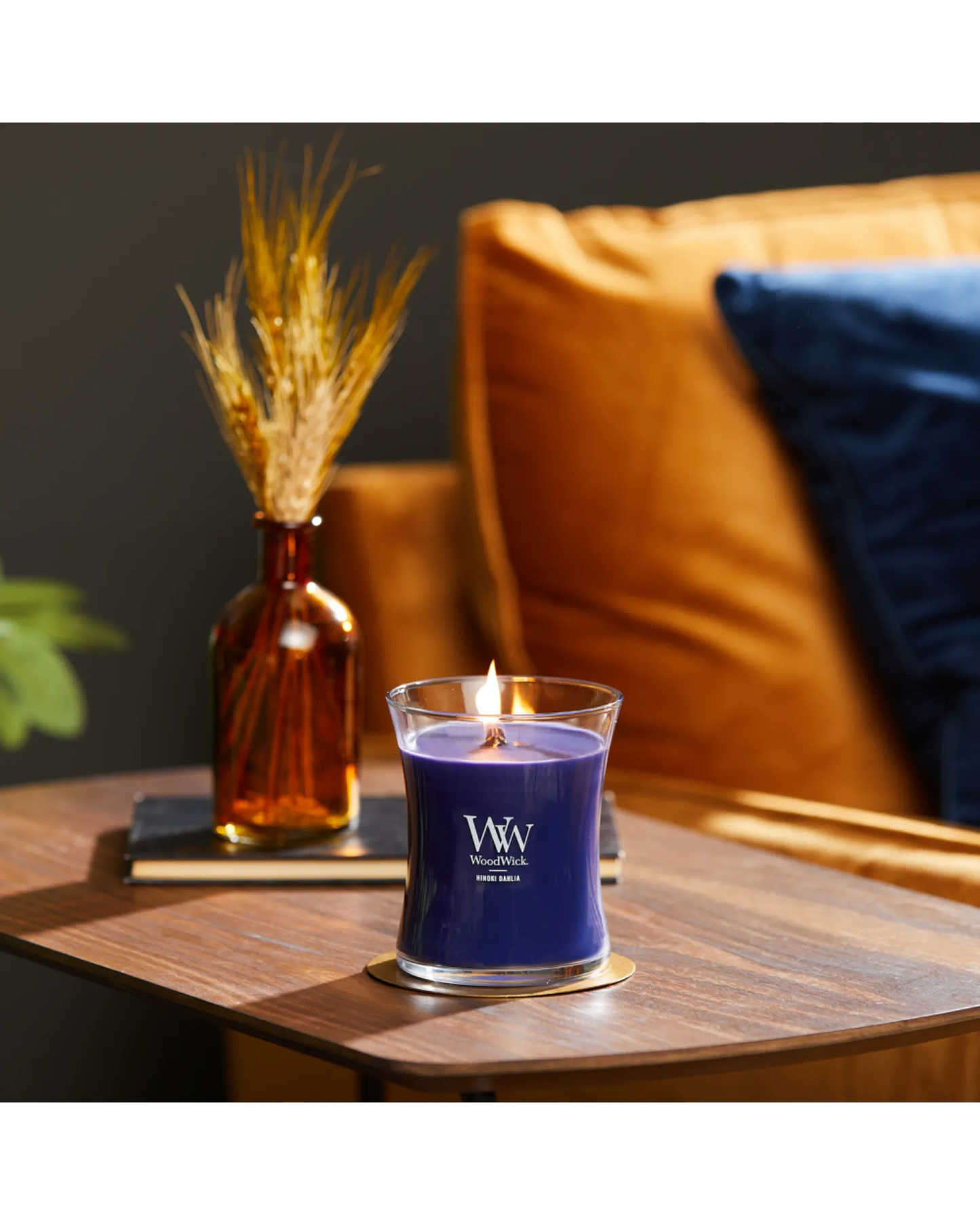 WoodWick Candle Hinoki Dahlia Medium