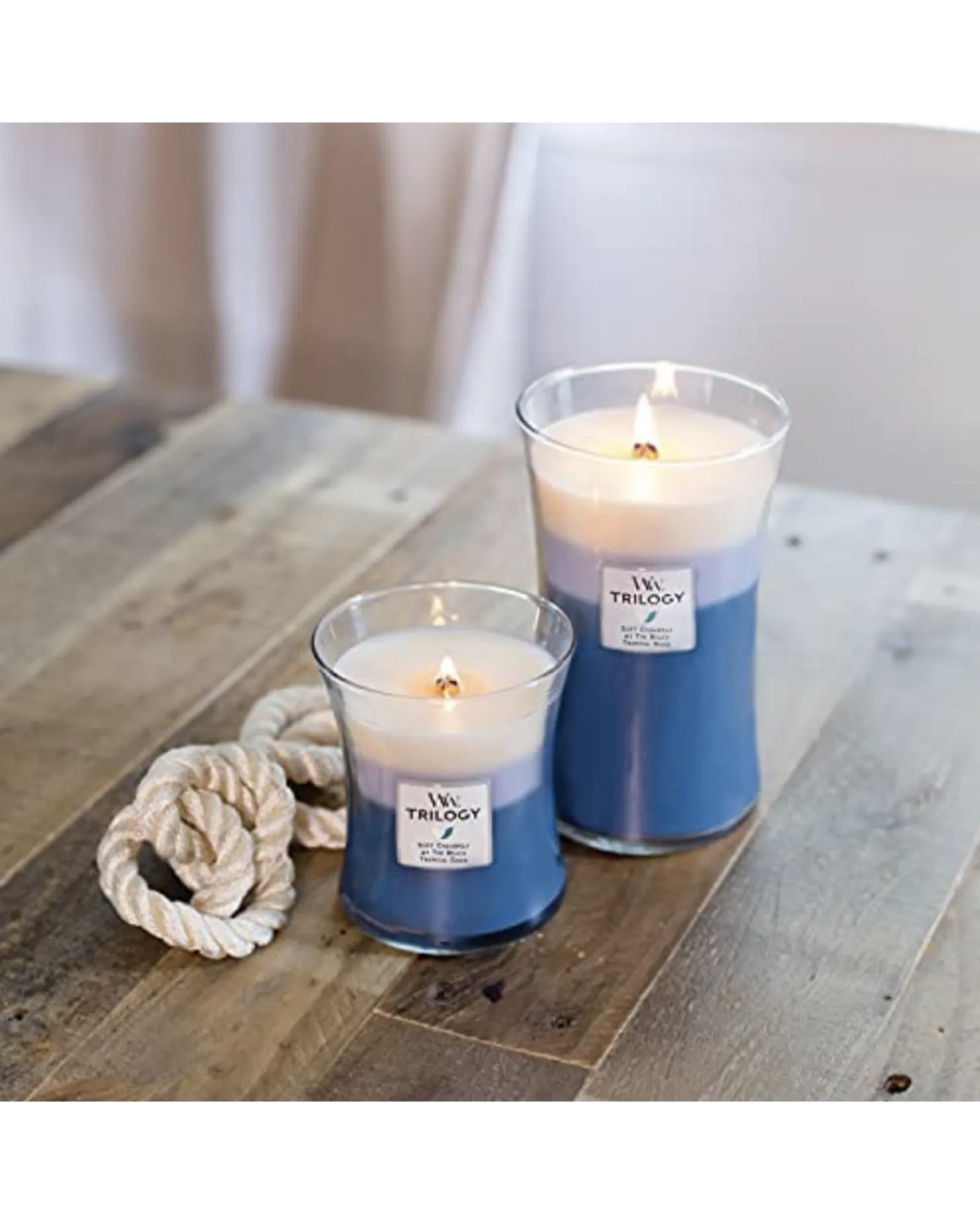 WoodWick Candle Trilogy Beachfront Cottage Medium