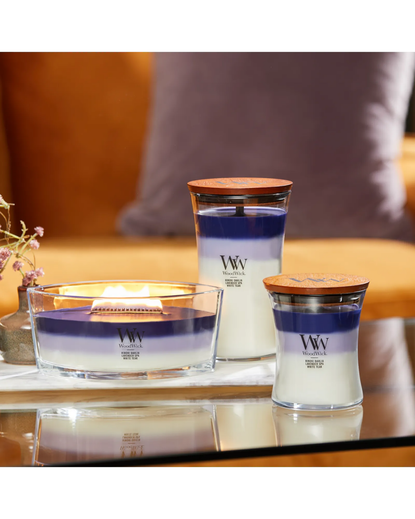 WoodWick Candle Trilogy Evening Luxe Medium