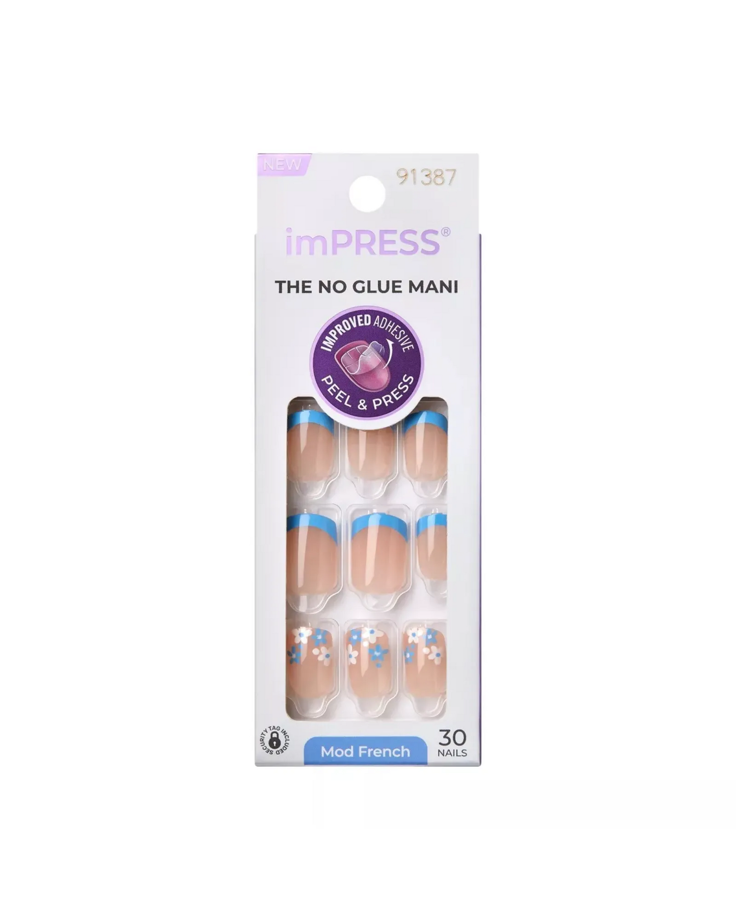 ImPress Modern French Nails Snooze