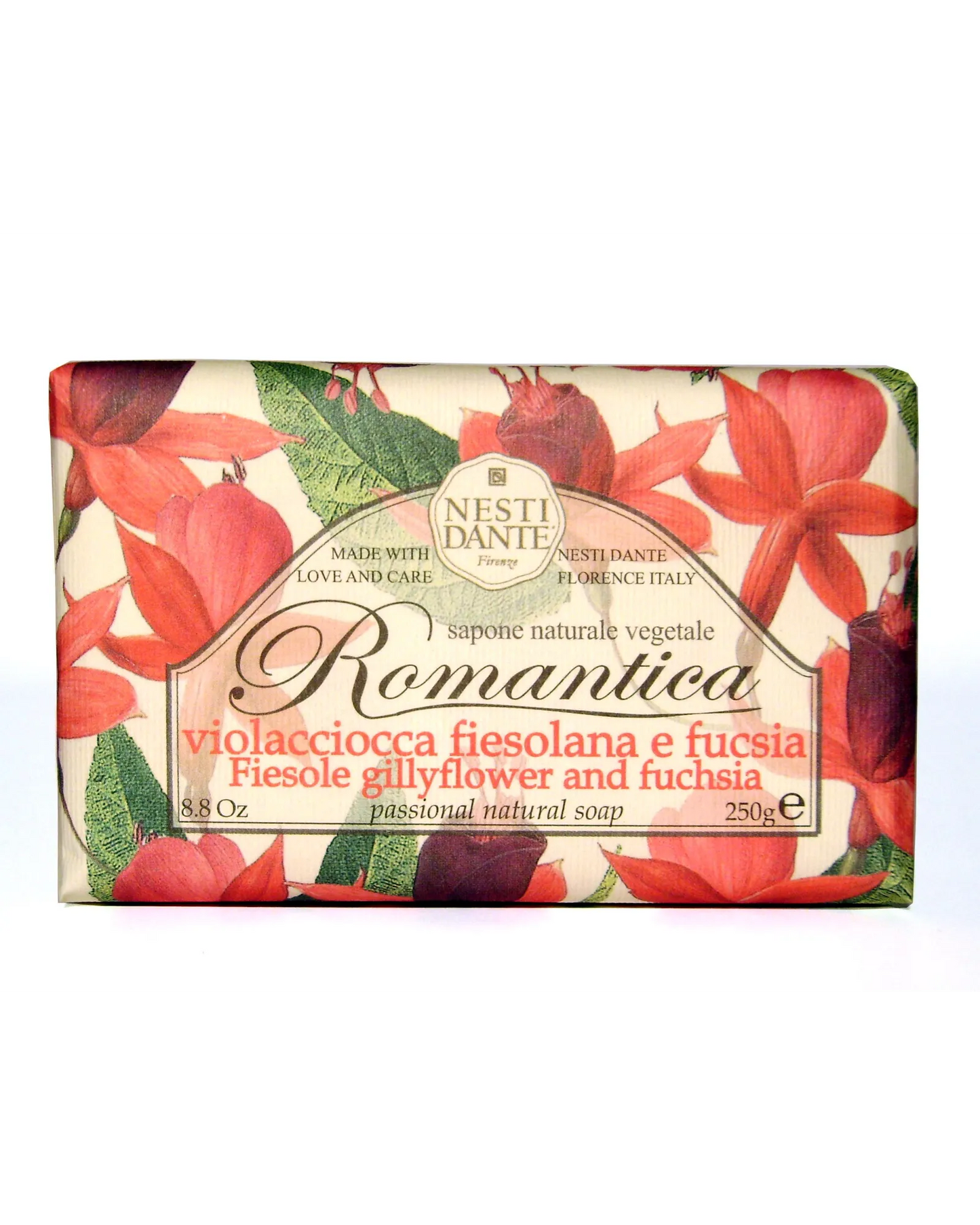 Nesti Dante, Bar Soap, Romantica, Gillyflower, Fuchsia, Gift