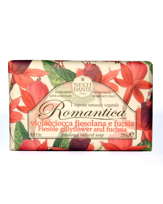 Nesti Dante, Bar Soap, Romantica, Gillyflower, Fuchsia, Gift