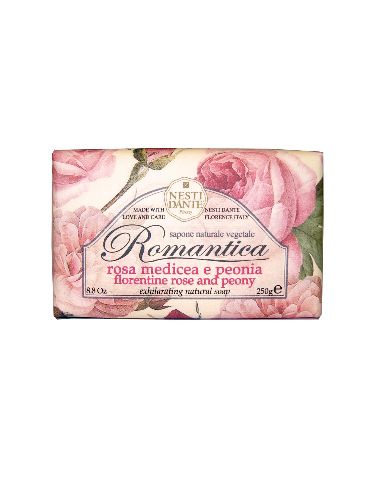 Nesti Dante, Bar Soap, Romantica, Rose, Peony, Gift