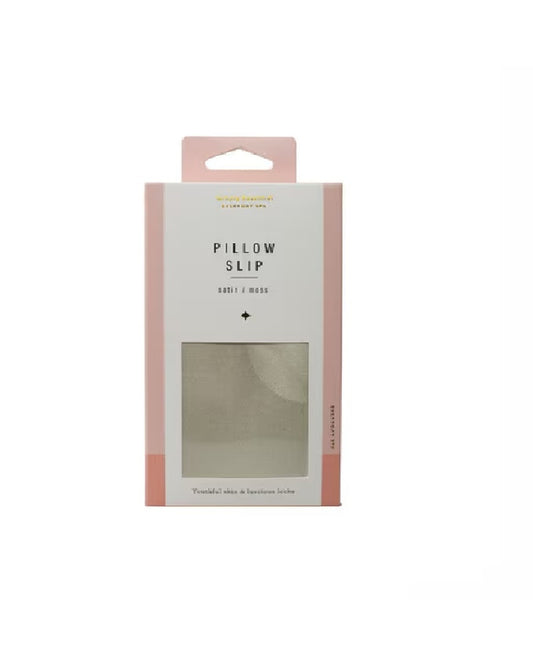 Simply Essential Satin Pillow Slip Moss