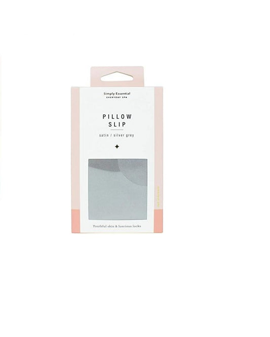 Simply Essential Satin Pillow Slip Silver