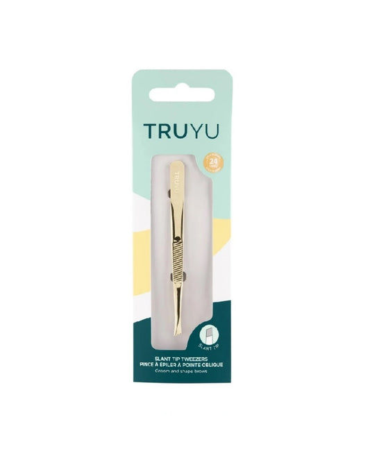 Truyu Slant Tip Tweezer Gold