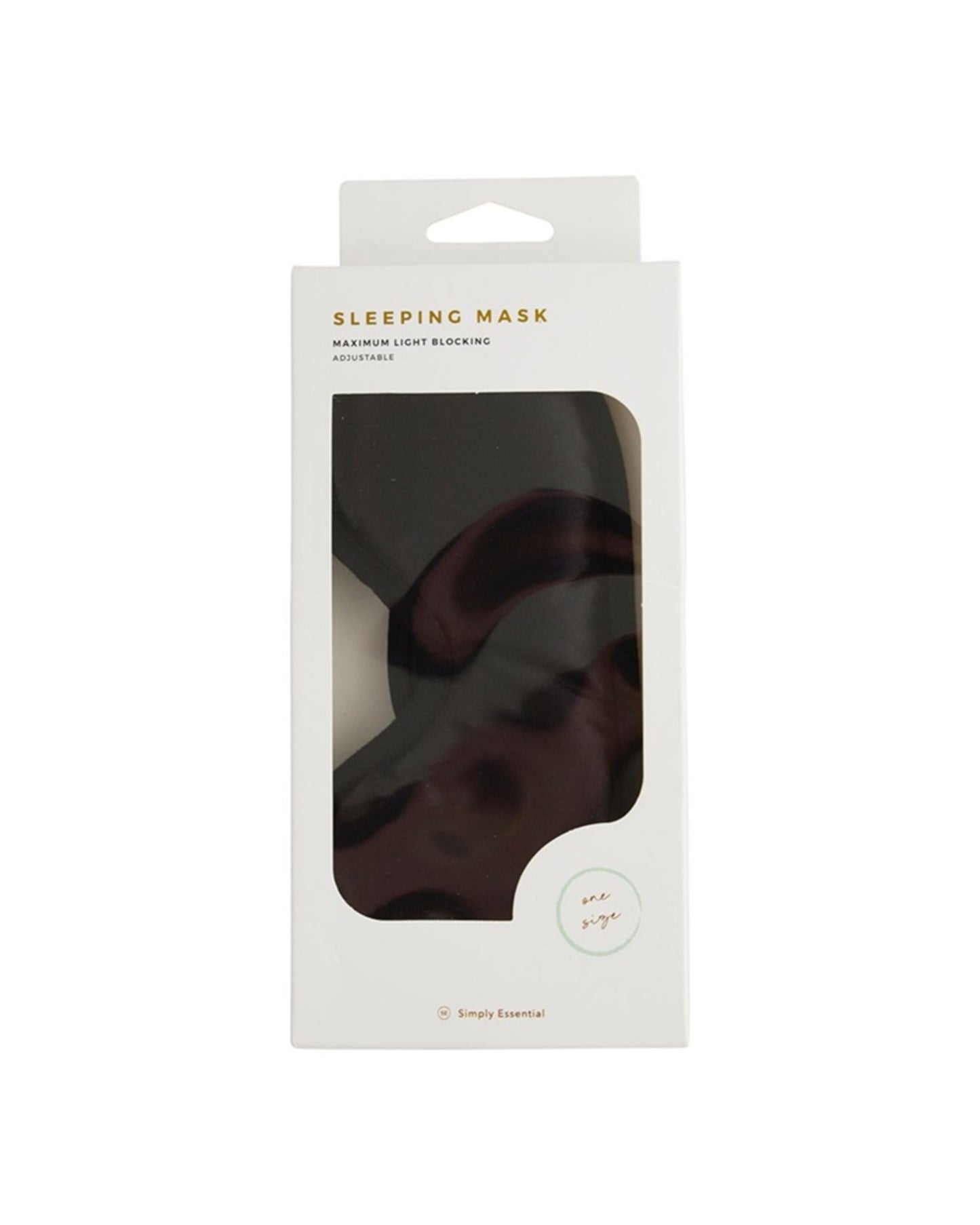Simply Essential Sleeping Mask Black