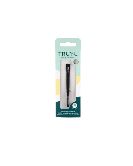 Truyu Square Tip Tweezer Black