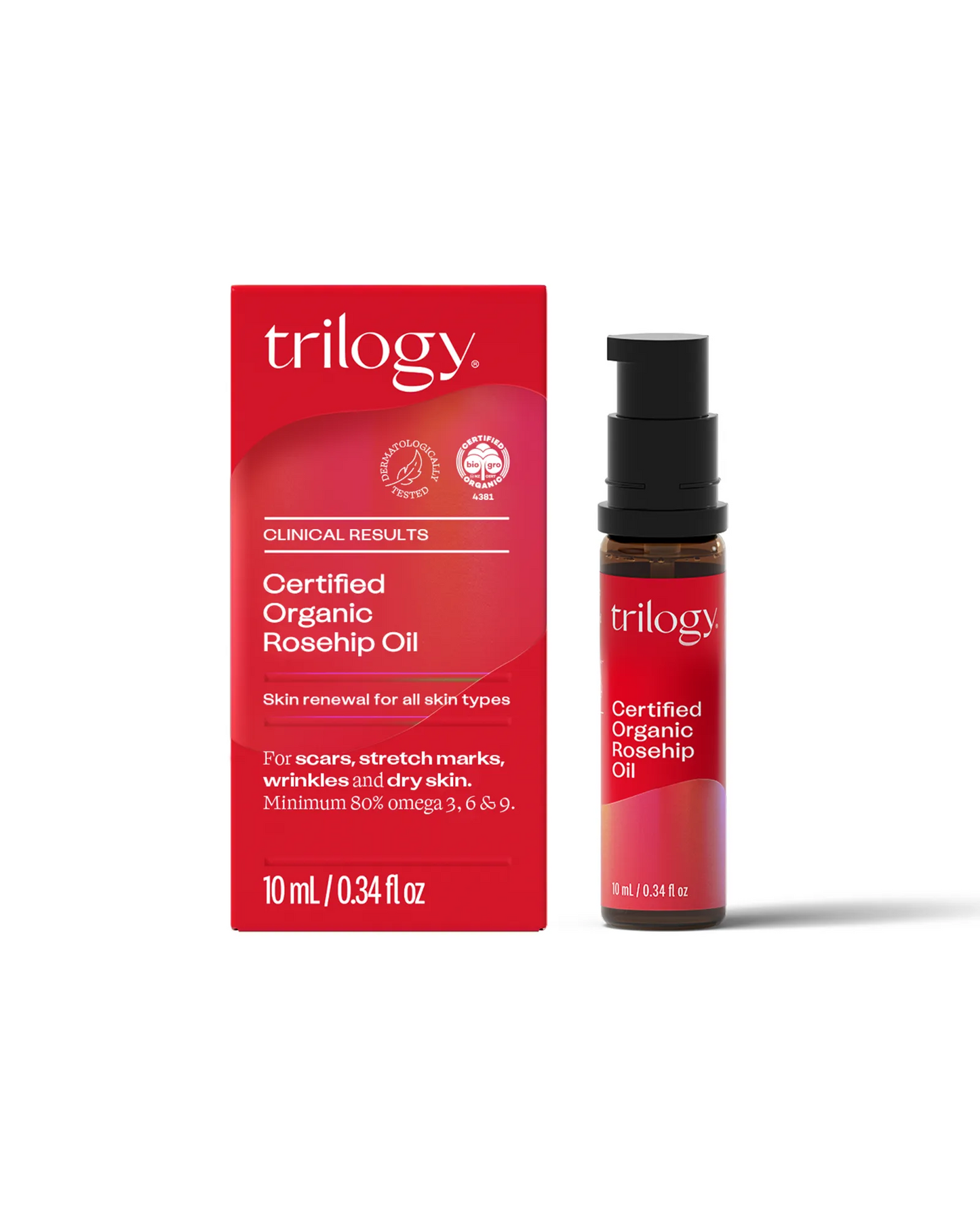 Trilogy Certified Organic Rosehip Oil 10ml
